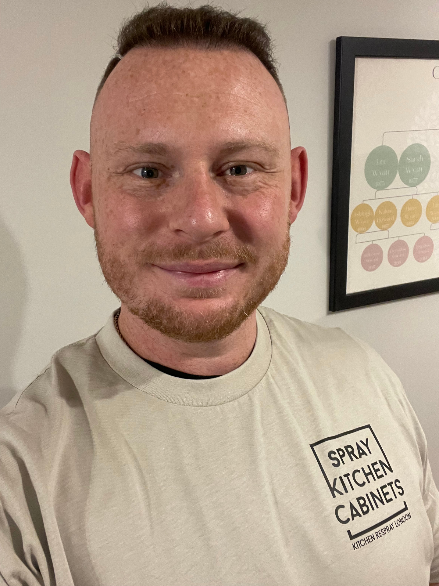 Kenny Wyatt, owner of Spray Kitchen Cabinets